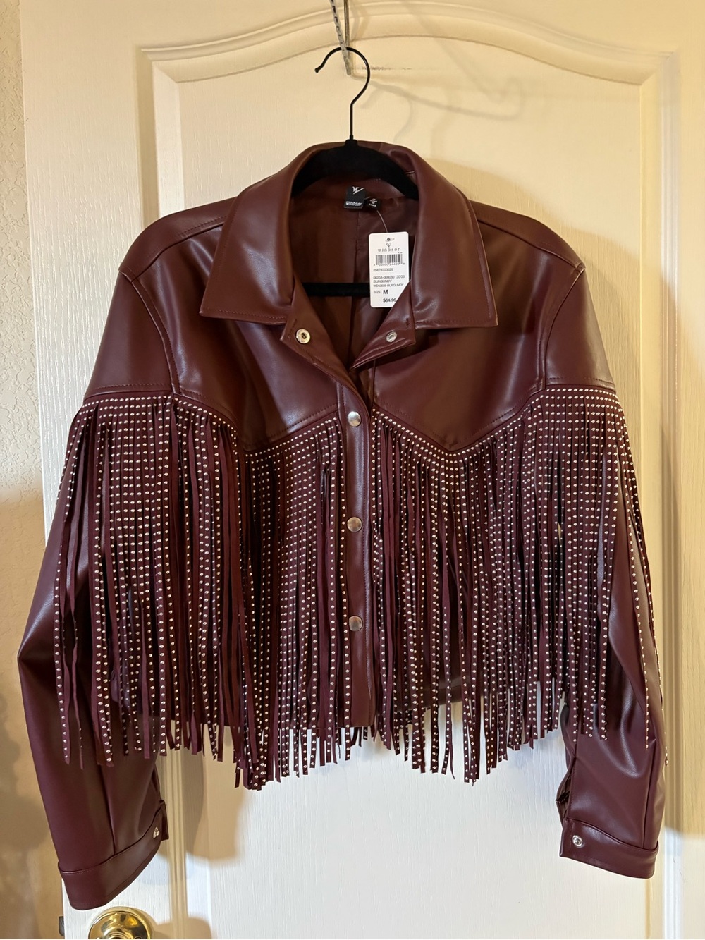 Windsor studded like jacket NWT